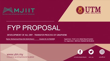 5MT FYP | Development of All - Dry Transfer of Graphene
