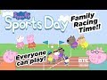 Peppa Pig: Sports Day - Race, run, jump, ride, tug and win!