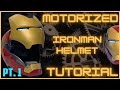 How To Motorize an Iron Man Helmet - Part 1: Hinge System Install