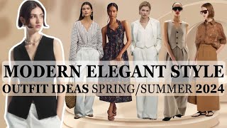 Modern elegance│Lots of outfit ideas for Spring/Summer 2024