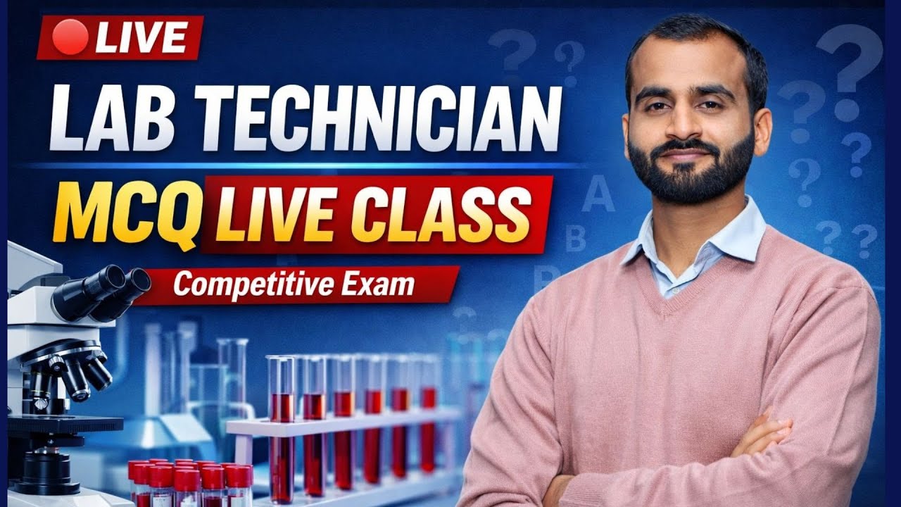 MPESB GROUP-5 Lab Technician 2025 I Previous Year Questions | Live Lacture 3