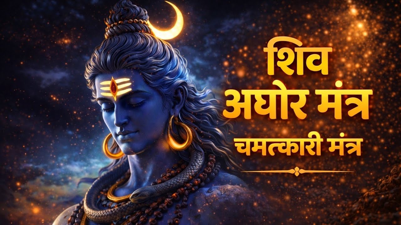 शिव अघोर मंत्र – Shiv Aghor Mantra | Most Powerful Shiva Mantra