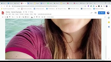 Using the Polyline tool on a Google Drawing to transform your photo to a vector graphic