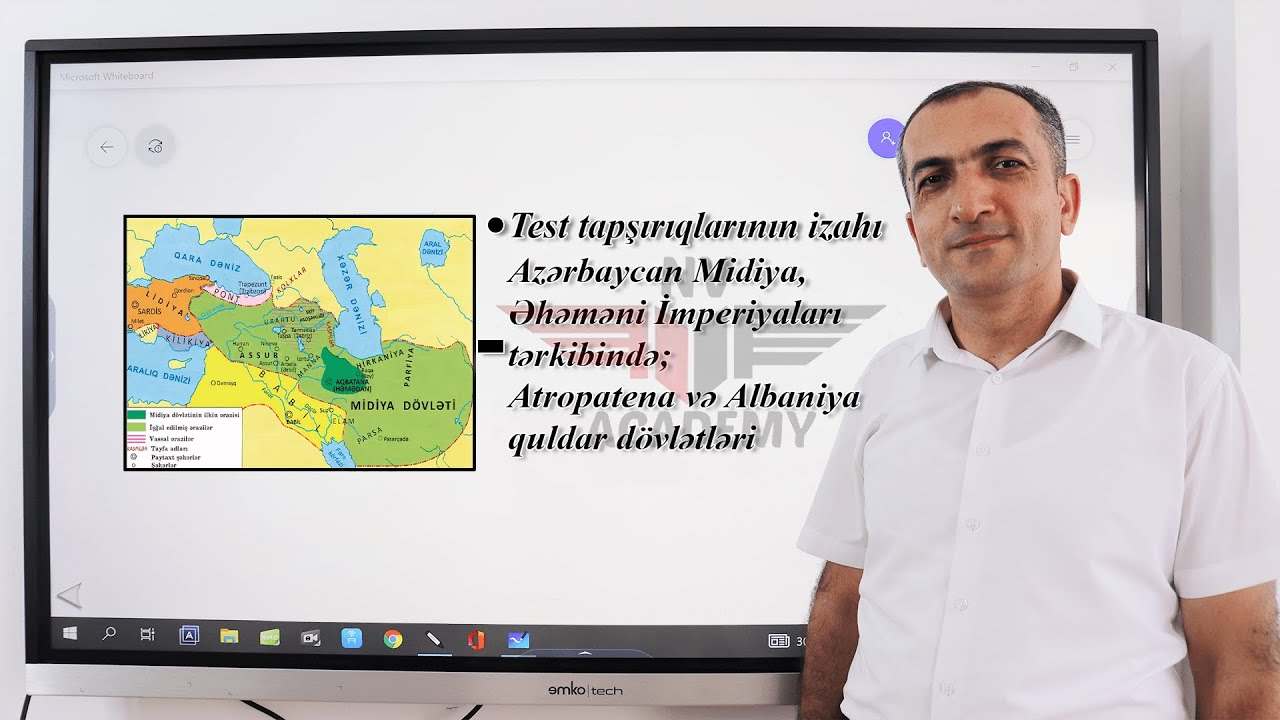 #Tarix Midiya, Atropatena, Albaniya test toplusu (izah) - Ramal Alıyev