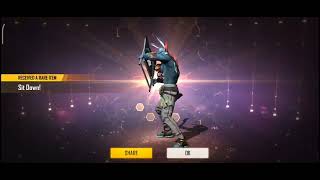 Sit-Down Emote Free Fire