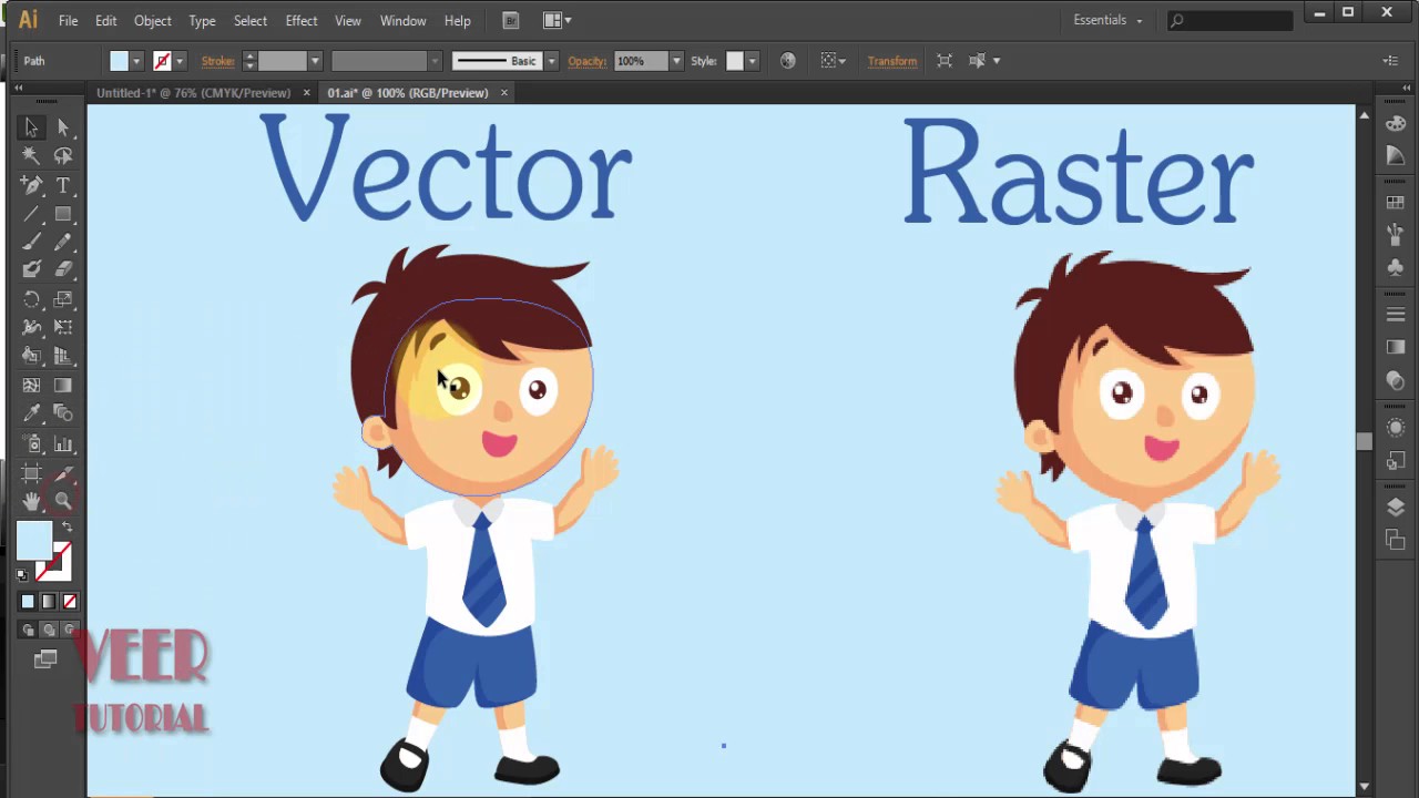 Adobe Illustrator What Is The Difference Between Vector Raster Adobe Illustrator What Is The Difference Between Vector Raster