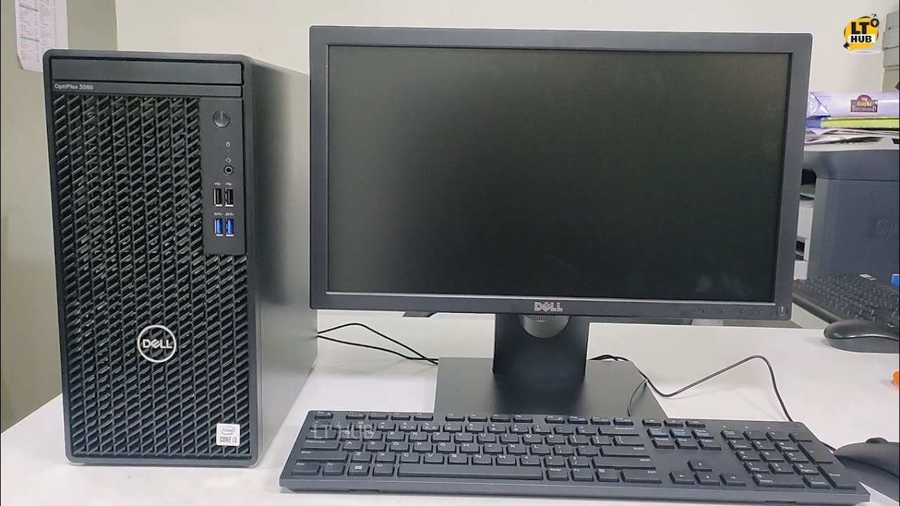 Kluisje werkzaamheid nauwkeurig Dell Desktop Unboxing | Dell Optiplex 3080 10th Gen Desktop Computer  Unboxing & First Look | LT HUB - YouTube