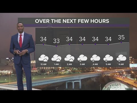 Cleveland weather | Snow showers to dampen the week - YouTube