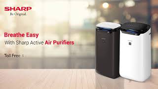 Breathe Easy with Sharp Air Purifier