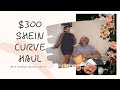 $300 SHEIN CURVE 4x-5x HAUL | USA 2X-3X | 5'10 Plus Size Body Type| Boyfriend Rates Top 5 Outfits