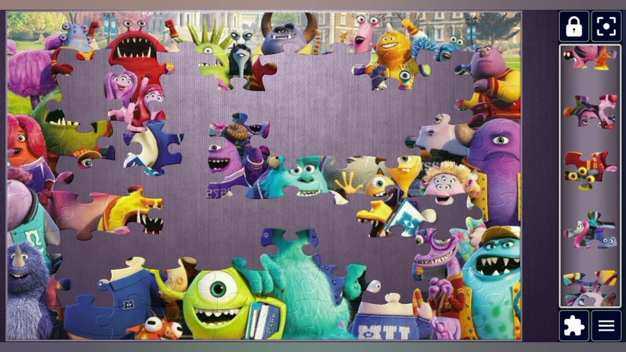 MU:Monster Madness👹👺🙀🎊🧩 jigsaw puzzle 🧩//