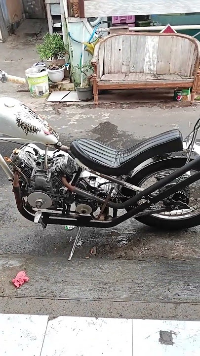 Chopper Vanguard 700cc Vtwin handshifter #chopperbike #motorcustom #motorcycle #vtwin #vanguard #ftw