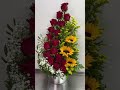 Flower arrangement      nadiasdecorfruitcarving