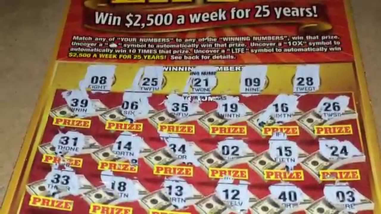 Part 5 California Lucky LIfe Scratch Off! YouTube