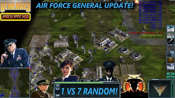 Air Force general update! C&C Generals Zero Hour Apocalyptic mod.