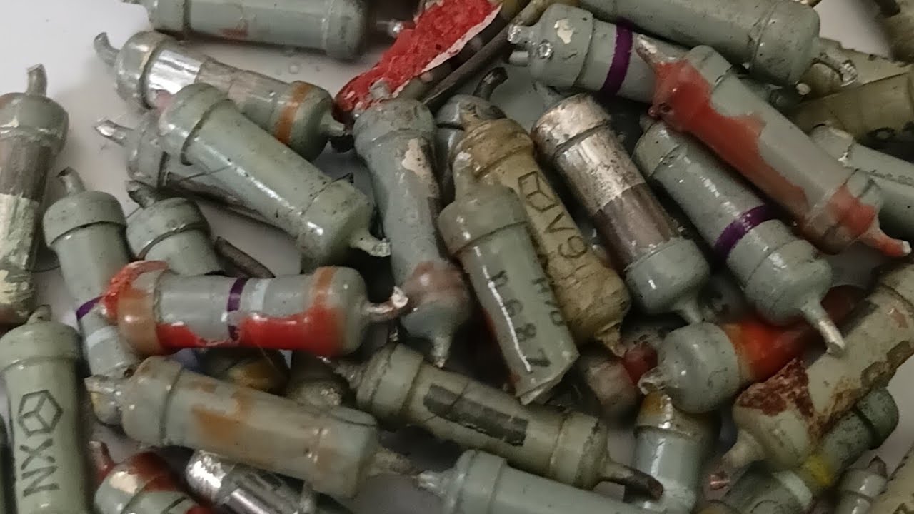 Афінаж прихованого срібла конденсаторів 5