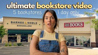 How many bookstores can I visit in ONE DAY?? ULTIMATE bookstore vlog