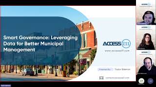 Webinar - Leveraging Data for Better Municipal Management