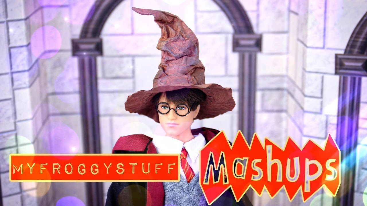 Mash Ups: HARRY POTTER - How to Make Doll Wand Shop | Wands | Hermonie | Wizard Chest & More