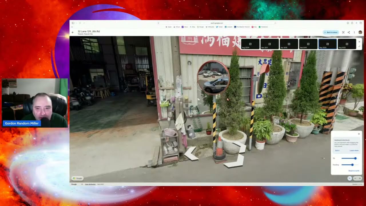 Saturday night November 22nd '25  GEarth, and Sports chat