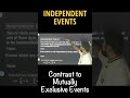 Independent Events | Different from Mutually Exclusive Events | Probability | JEE | Class 12 Boards
