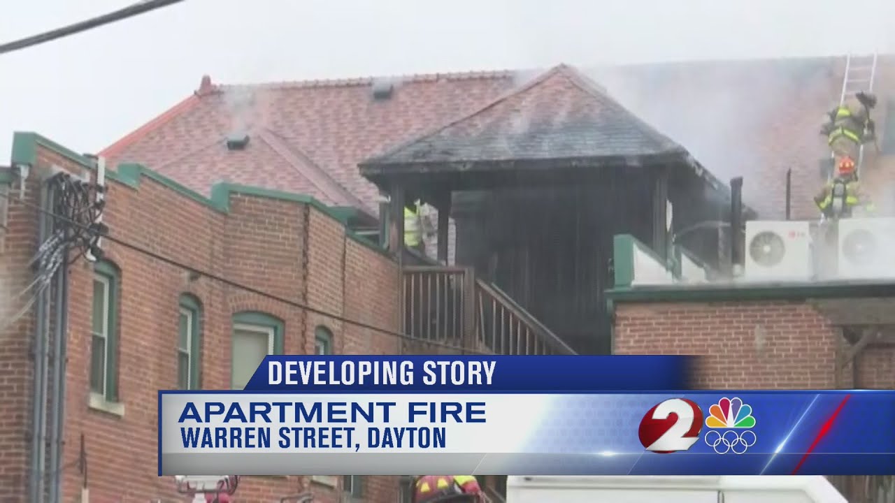 Apartment fire on Warren Street - YouTube