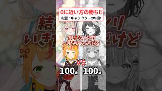 漫画キャラの年齢で0を狙え!【#ミリプロ】