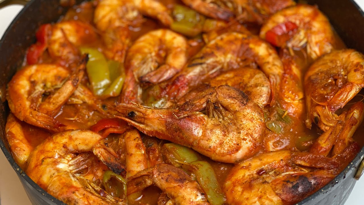 صينية الجمبري 🦐 زي المطاعم مش هتعملوها غير بالطريقة دي 😋😉