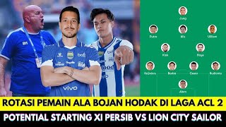 Bojan Hodaks Chances Of Playing Dewangga Hamra In Acl 2potential Starting Lineup For Lion City 