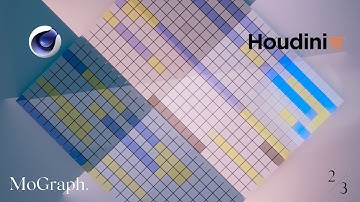 Houdini for Cinema 4D Artist 2/3 - MoGraph