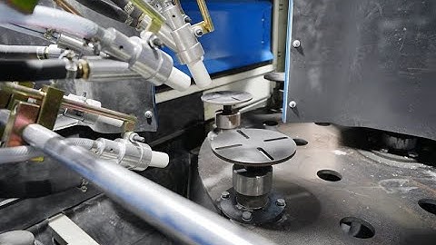 Automatic Rotating Table Sandblasting Machine