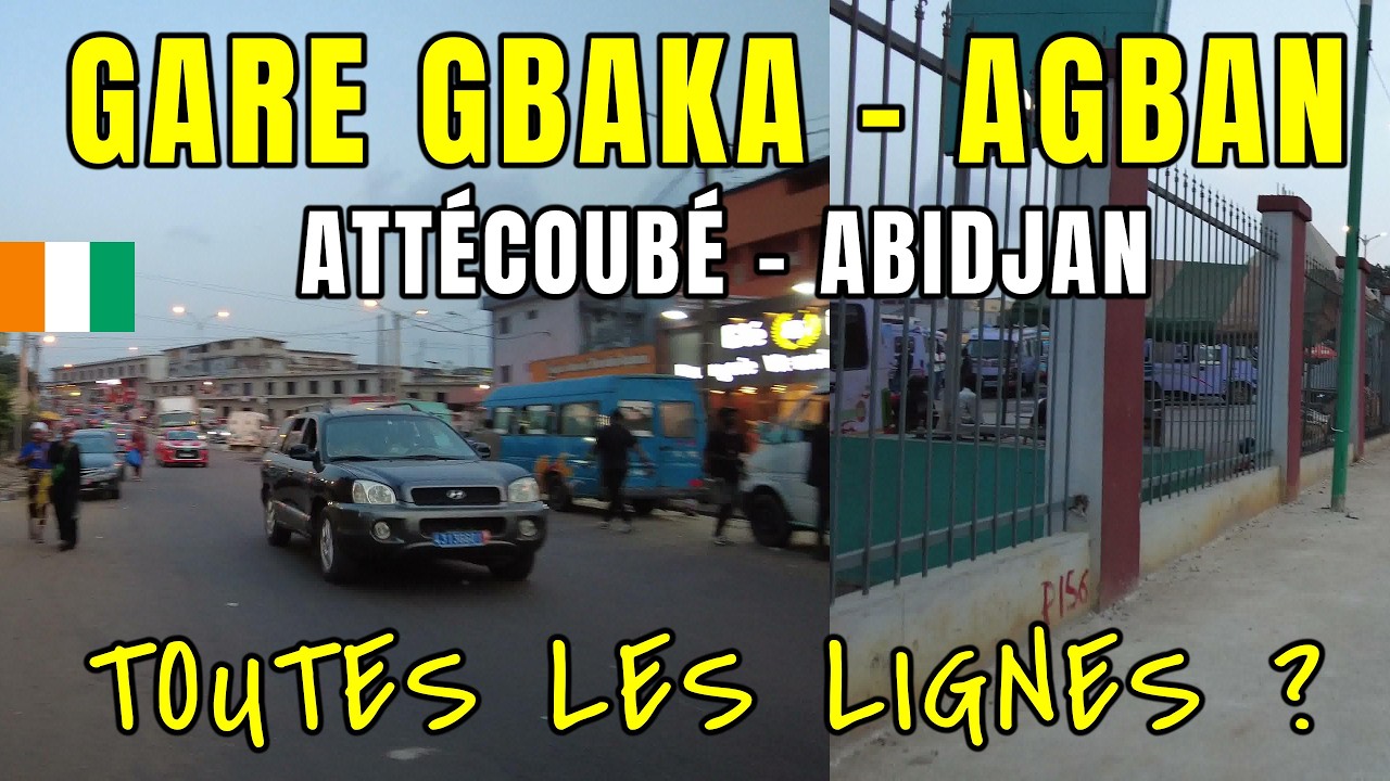 Attécoubé Abidjan Côte d’Ivoire 🇨🇮 : Gare des Gbaka d’Agban fonctionne-t-elle pour toutes les lignes