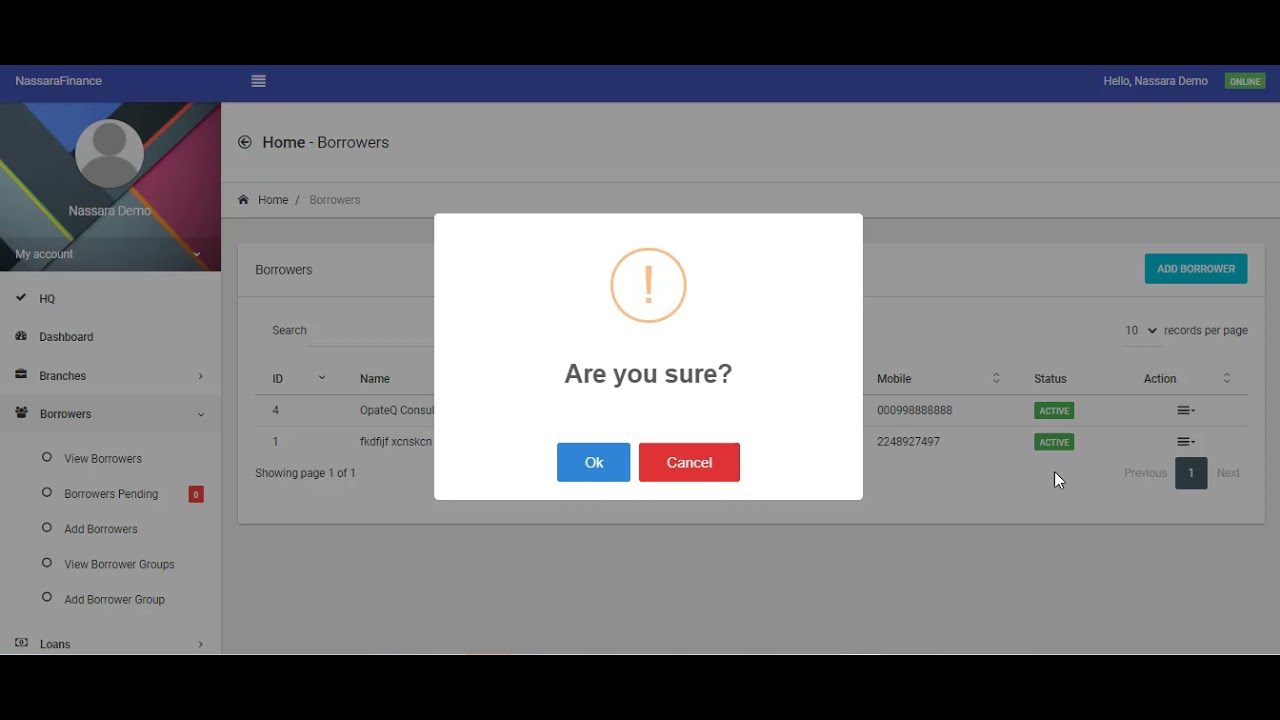 CooP Manager - Managing Members and Borrowers