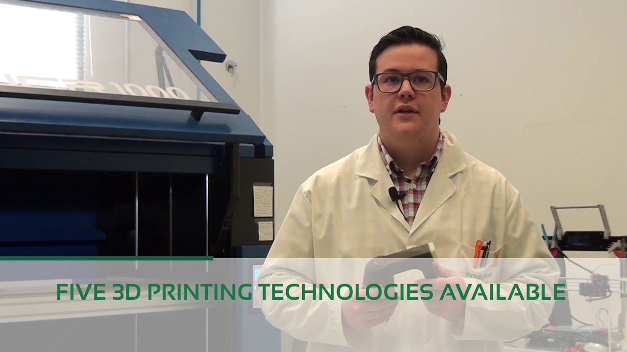 CONOCE ANDALTEC: 3D Printing Department 3D