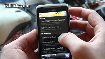 How to Install Clockwork Recovery and ROM Manager on your G2 Phone!