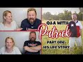 Q&A WITH PATRICK / PART ONE - HIS LIFE STORY / OVERCOMING A TRAUMATIC BRAIN INJURY...TWICE!