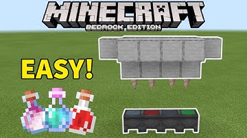Easy Auto Potion Brewing Farm! Minecraft Bedrock 1.17+ Tutotial | MCPE, WIndows 10, Xbox, PS Switch