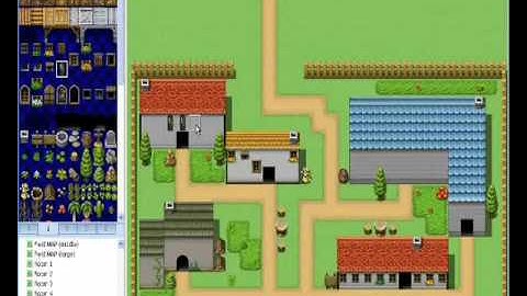 RPG Maker VX - Mini Town Mapping Tutorial