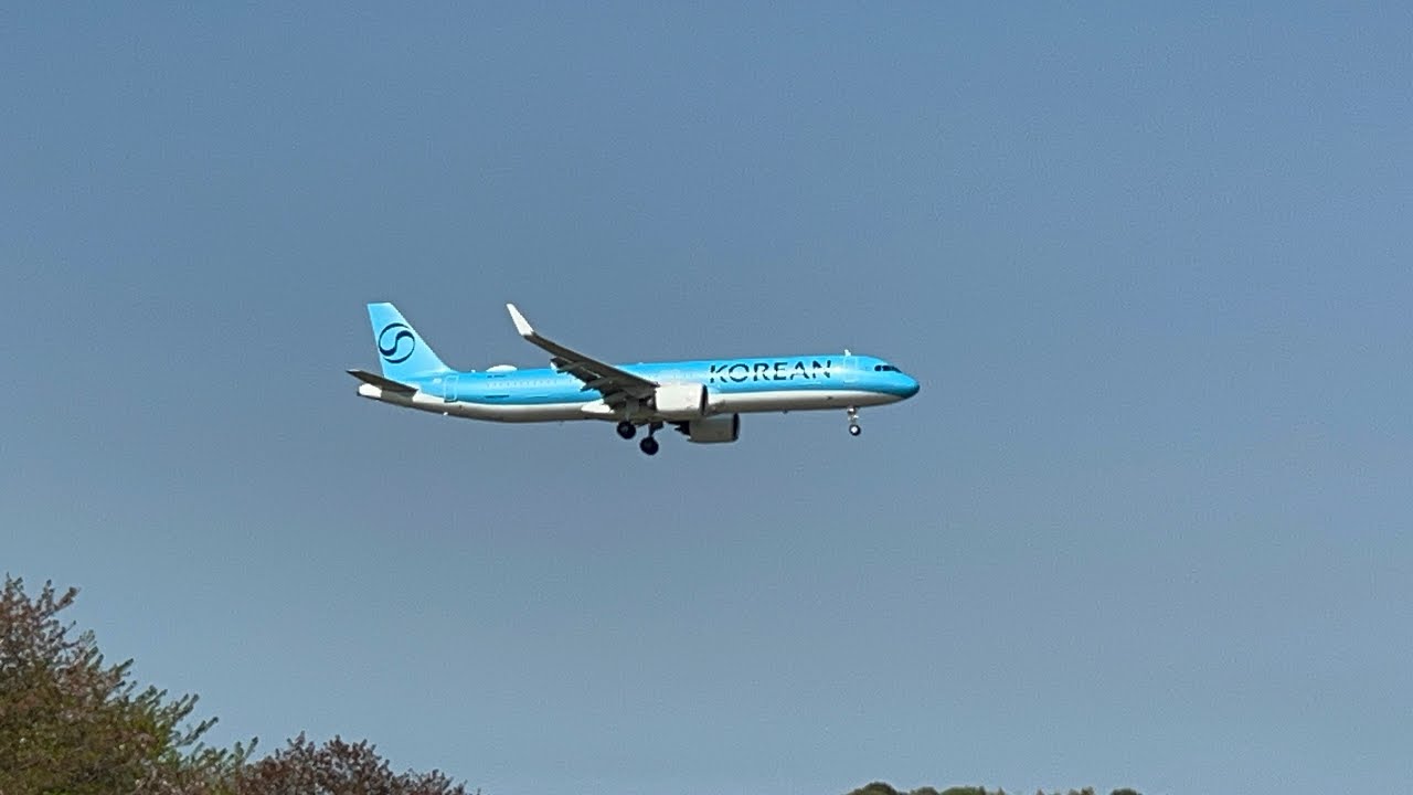 大韓航空Korean Air KE707便 仁川ソウル-成田 A321-272NX HL8559新塗装