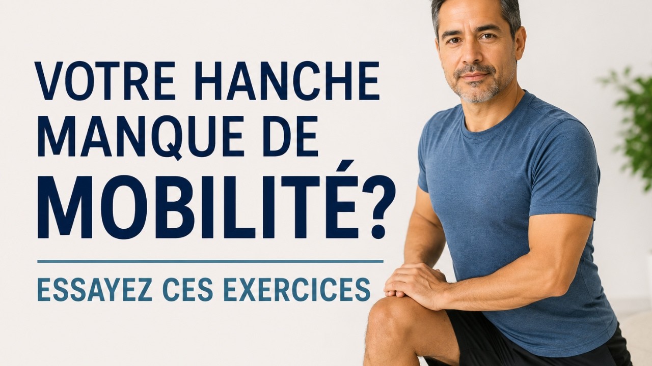 Votre hanche manque de mobilité? Essayez ces exercices