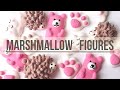 #marshmallow #marshmallowfigures How To Make Marshmallow Figures