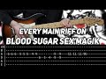 Every main riff on bssm with tab