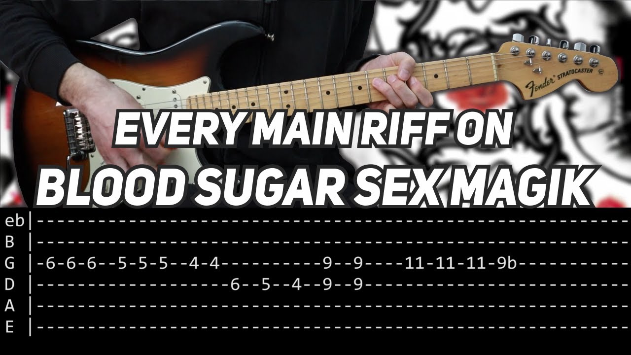 Made a video for every John's riff on Blood Sugar Sex Magik. Hope you'll  like it : John_Frusciante