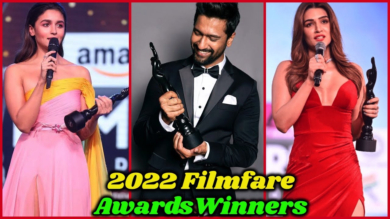 Filmfare Awards 2022 Complete Winners List IIFA Awards 2022 Kriti