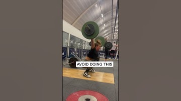 Snatch Swinging Forwards | Fix Turnover #weightlifting #olylifting #snatch #cleanandjerk #liftheavy