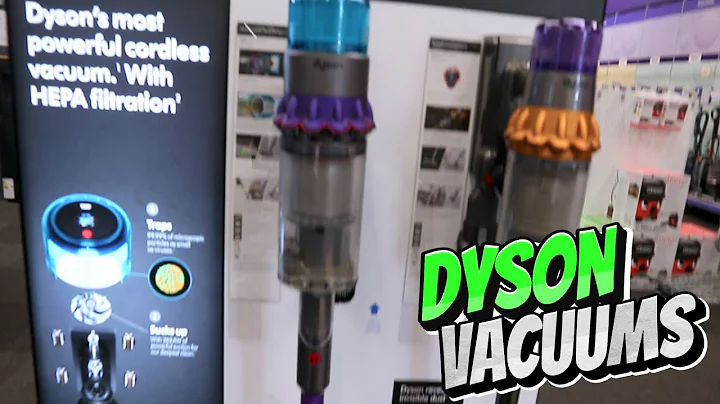 Why Is Everyone Buying These Dyson Vacuum Cleaners? | Dyson V8 Brief Demo and Quick Look at Currys