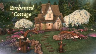 Enchanted Cottage Shell Challenge ~ Henford on Bagley~ (Sims 4 SpeedBuild: No CC)