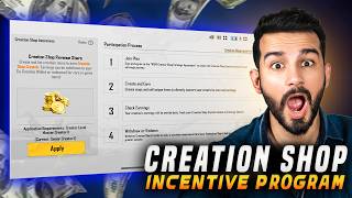 CREATION SHOP INCENTIVE PROGRAM PUBG MOBILE | HOW TO APPLY FOR CREATION SHOP INCENTIVE PROGRAM Profile