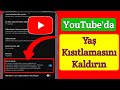 YouTube'da Yaş Kısıtlaması Nasıl Kaldırılır (2023) | YouTube Yaş Kısıtlamalı Ayarlar