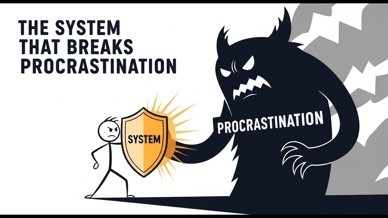 The system that breaks procrastination